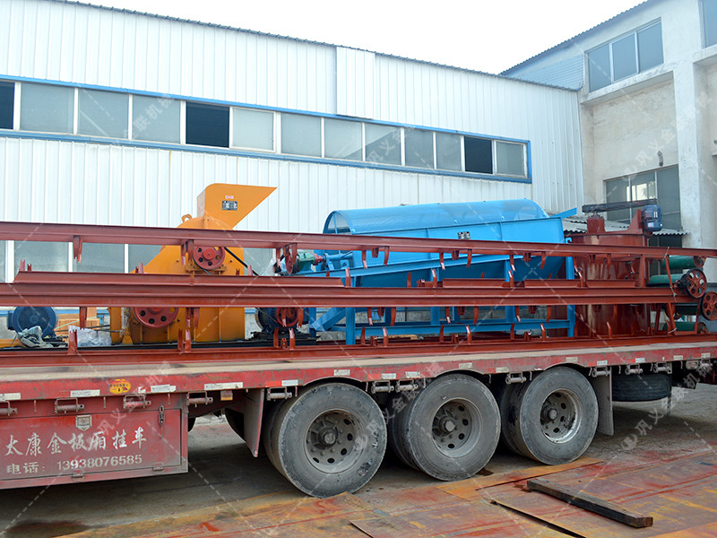 雙級粉碎機生產線發(fā)往云南瀾滄破錳礦